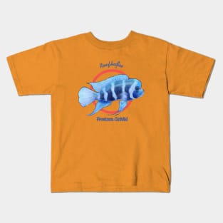 Frontosa Cichlid2 Kids T-Shirt